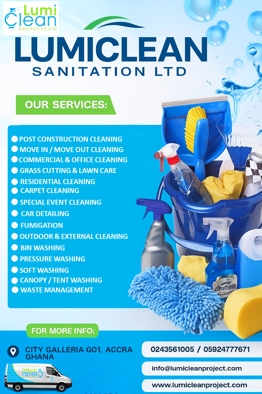 Lumiclean Service Portfolio Flyer